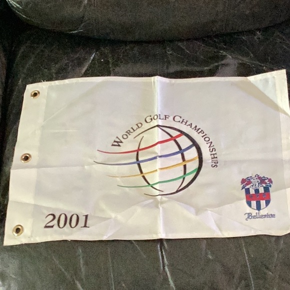 ⛳️  🌎 WORLD GOLF CHAMPIONSHIP Banner Bellerive 2011  RARE 9-11 Event 🫣 - Picture 4 of 16